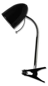 Aigostar - Stolní lampa s klipem 1xE27/11W/230V černá/chrom