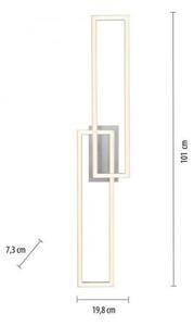 Leuchten Direkt 14691-55 - LED Stmívatelný přisazený lustr IVEN 2xLED/18W/230V