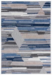 Makro Abra Moderní kusový koberec AVENTURA ED04A šedý / modrý Rozměr: 140x200 cm