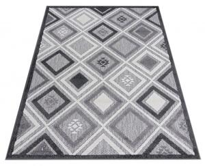 Makro Abra Moderní kusový koberec AVENTURA ED38C šedý Rozměr: 120x170 cm
