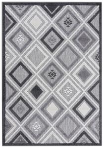 Makro Abra Moderní kusový koberec AVENTURA ED38C šedý Rozměr: 80x150 cm