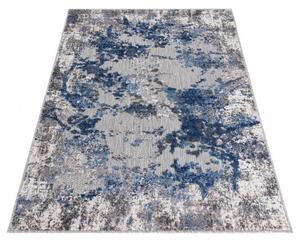 Makro Abra Moderní kusový koberec AVENTURA ED15A Abstraktní šedý / modrý Rozměr: 80x150 cm