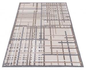 Makro Abra Moderní kusový koberec AVENTURA EC86C krémový Rozměr: 80x150 cm