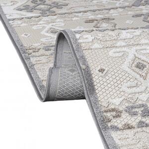 Makro Abra Moderní kusový koberec AVENTURA ED45B Skandinávský krémový Rozměr: 80x150 cm