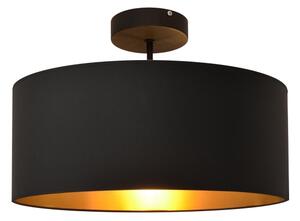 Lustr na tyči ALBA 3xE27/15W/230V černá/zlatá