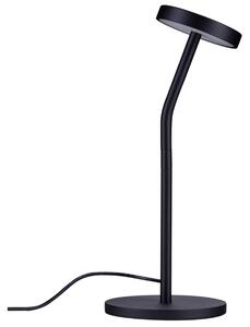 Černá kovová stolní LED lampa Nova Luce Logos