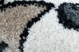 Makro Abra Dětský kusový koberec FUN Skákací panák černý Rozměr: 160x220 cm