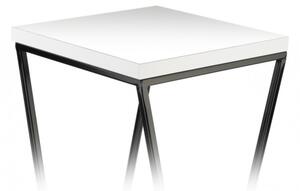 Stojan na květiny LOFT 40x24 cm černá/bílá