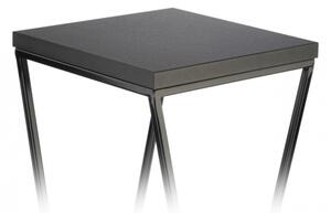 Stojan na květiny LOFT 70x24 cm černá