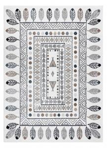 Makro Abra Dětský kusový koberec FUN Indiánské Teepee krémový Rozměr: 240x330 cm