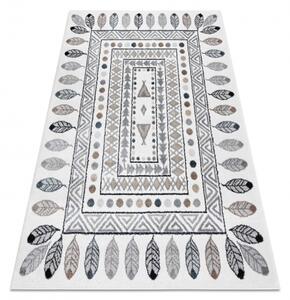 Dywany Luszczow Dětský kusový koberec FUN Teepee, indický, rám krém Rozměr koberce: 240 x 330 cm