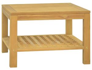Konferenční stolek 60 x 60 x 40 cm masivní teakové dřevo