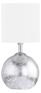 Wofi 8149.02.70.6006 - Stolní lampa CARMEN 1xE14/40W/230V + 1xG9/10W stříbrná