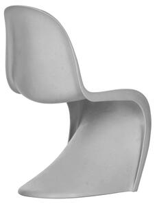 Designová židle PANTEON - šedá