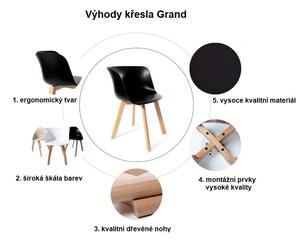 Designová židle Grand - cappucino