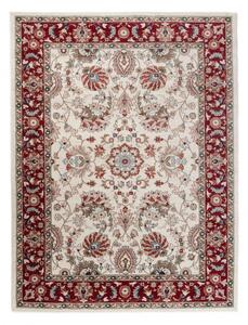 Makro Abra Kusový koberec klasický DUBAI L752B bílý červený Rozměr: 120x170 cm