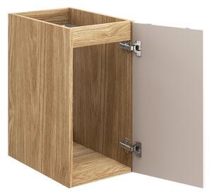 Comad Závěsná skříňka pod umyvadlo Ocean s deskou 120 cm béžová/dub olejovaný