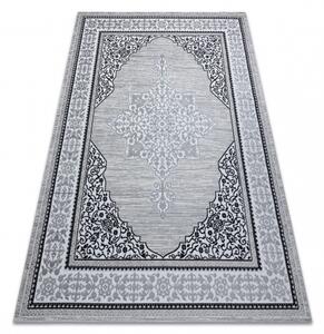 Makro Abra Kusový koberec klasický GLOSS 8490 52 Ornament slonová kost / šedý Rozměr: 180x270 cm