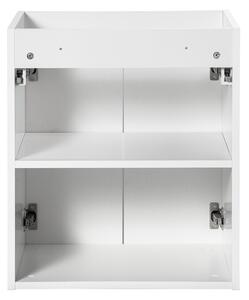 Comad Závěsná skříňka pod umyvadlo Nova White II s deskou 50 cm bílá/dub evoke