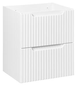 Comad Závěsná skříňka pod umyvadlo Nova White I s deskou 50 cm bílá/dub evoke