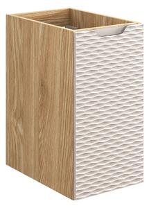Comad Závěsná skříňka pod umyvadlo Ocean s deskou 120 cm béžová/dub olejovaný