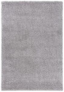 Makro Abra Kusový shaggy koberec jednobarevný SOHO P113A šedý Rozměr: 70x200 cm