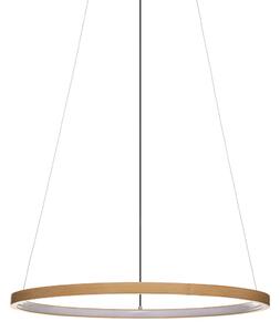 Bambusová závěsná lampa FINNO