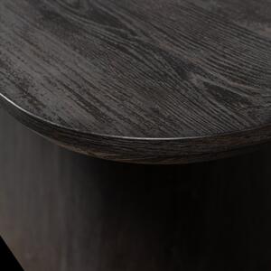 Jídelní stůl LEAH tmavě hnědý 200x105 cm WOOOD