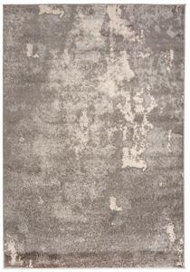 Makro Abra Moderní kusový koberec SPRING H172A tmavě šedý Rozměr: 80x150 cm