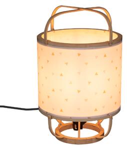 Dětská bambusová lampa HARLEQUIN
