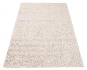 Makro Abra Kusový shaggy koberec jednobarevný SOHO P113A Béžový 3 Rozměr: 80x200 cm