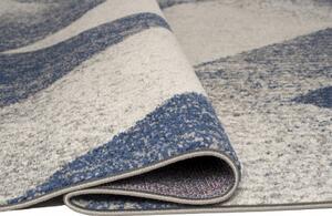 Makro Abra Moderní kusový koberec SPRING H173A Tmavě Modrý Rozměr: 160x230 cm