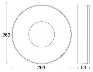 Steinel 078775 - LED Stropní svítidlo RS 200 C LED/17,1W/230V IP54