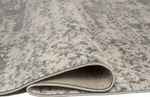 Makro Abra Moderní kusový koberec SPRING H171A Bílý šedý Rozměr: 70x200 cm