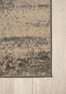 Makro Abra Moderní kusový koberec SPRING H170A Šedý oranžový Rozměr: 70x200 cm