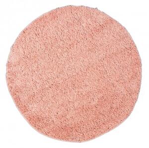 Makro Abra Kulatý shaggy koberec jednobarevný SOHO P113A Růžový Rozměr: průměr 100 cm