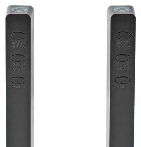 Nedis GALDP110BK - SADA 2x LED RGB Nabíjecí stolní lampa LED/250 mAh