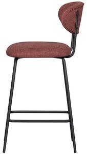 Barová židle KJELD červená WOOOD