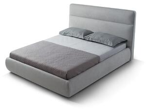 GIORDAN čalouněná postel, šedá