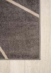 Makro Abra Moderní kusový koberec SPRING H175A Tmavě šedý Rozměr: 80x150 cm