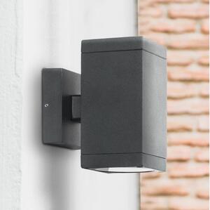 Prezent 39034 - Venkovní nástěnné svítidlo RETO SQ 2xGU10/35W/230V IP54