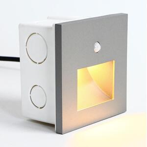 Emithor 70416 - LED Schodišťové svítidlo se senzorem SUNNY LED/1W/230V šedá
