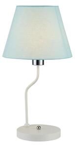 Stolní lampa YORK 1xE14/60W/230V bílá/modrá