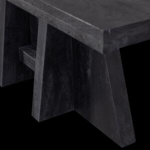 Jídelní stůl KEAN černý 220x100 cm WOOOD