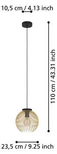 Eglo 900166 - Lustr na lanku VENEZUELA 1xE27/40W/230V