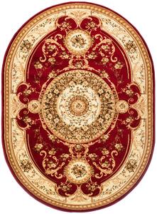 Makro Abra Oválný koberec YESEMEK 6548A červený Rozměr: 200x300 cm