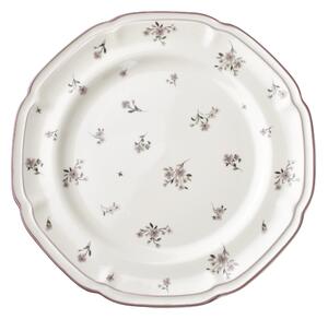 Affekdesign Porcelánový talíř ROSALIE 26,8 cm krémový