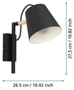 Eglo 43735 - Nástěnná lampa LACEY 1xE14/40W/230V