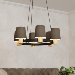 Eglo 43781 - Lustr na lanku EDALE 6xE27/40W/230V