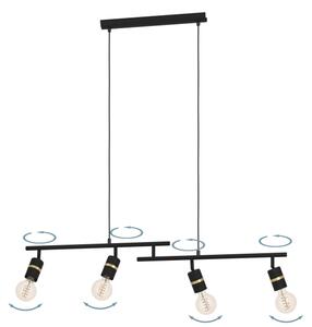 Eglo 900177 - Lustr na lanku LURONE 4xE27/10W/230V